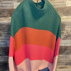 Oversized chunky sweater//American Eagle